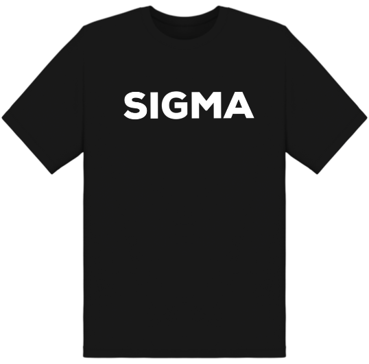 SIGMA Black T-Shirt
