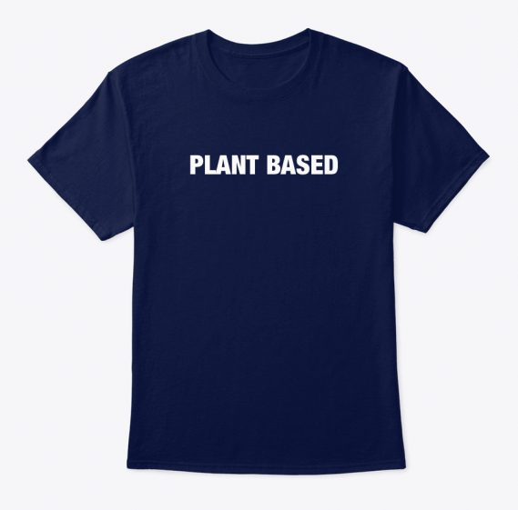Plant Based Blue T-Shirt